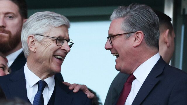Britský premiér Keir Starmer poslal Arsenalu správu o finále Ligy majstrov do TNT Sport