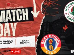 Skóre Mohun Bagan vs Východné Bengálsko LIVE, ISL 2025-26: Kolkatské derby sa začína o 19:30 IST, keď sa boj o titul blíži k víťazstvu Skóre Mohun Bagan vs Východné Bengálsko LIVE, ISL 2025-26: Kolkatské derby sa začína o 19:30 IST, keď sa boj o titul blíži k víťazstvu