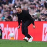 Sledujte: Fanúšikovia Tottenhamu budú milovať, ako Roberto De Zerbi oslavoval Richarlisonov gól proti Aston Ville