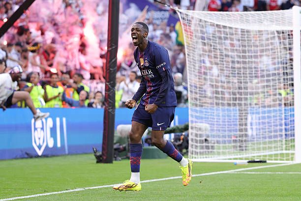 Sledujte: Ousmane Dembele vyrovnáva skóre z miesta po tom, čo Sledujte: Ousmane Dembele vyrovnáva skóre z miesta po tom, čo Kvaratskhelia zostrelila Mosquera