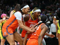 Slnko, búrka sa stretávajú v gumovej hre sezóny WNBA: Connecticut Sun at Seattle Storm