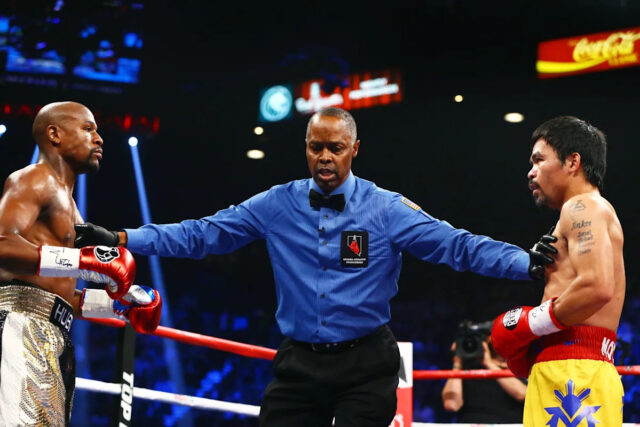 Spomínaný Mayweather-Pacquiao 2 po ohlásenom koncerte Eagles pre Sphere
