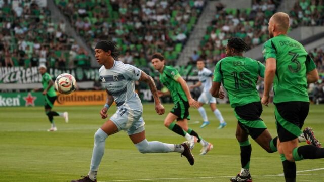 Sporting KC naštval Austin FC dvoma neskorými gólmi Sporting KC naštval Austin FC dvoma neskorými gólmi