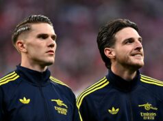 Správa Declana Ricea Viktorovi Gyokeresovi hovorí o útočníkovi Arsenalu všetko Declan Rice a Viktor Gyokeres
