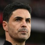 Tréner Arsenalu Mikel Arteta