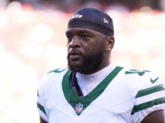 Správy: Jets vymenili WR Irvina Charlesa do Seahawks 9. septembra 2024; Santa Clara, Kalifornia, USA; Široký prijímač New York Jets Irvin Charles (19) pred zápasom proti San Francisco 49ers na Levi's Stadium. Povinný kredit: Darren Yamashita-Imagn Images