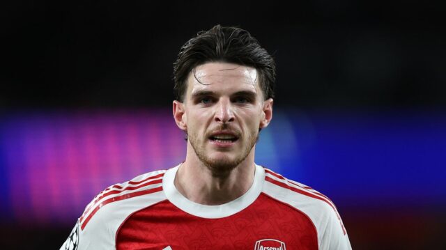 Declan Rice z Arsenalu