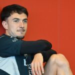 Martin Zubimendi z Arsenalu počas tréningu v Sobha Realty Training Center 10. apríla 2026 v London Colney v Anglicku.