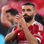 Mohamed Salah tlieska po Liverpoole vs PSG
