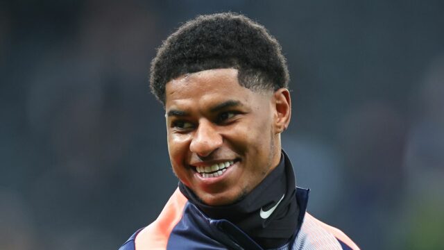 Marcus Rashford z Barcelony
