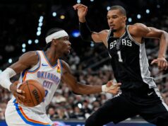Spurs, Thunder sú pripravené na zápas 7, v stávke je finále NBA dnes skóruje Spurs vs 7. zápas THunder Shai Gilgeous-Alexander San Antonio Spurs
