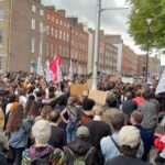 Stovky ľudí protestovali proti írskemu momentu Georga Floyda | Správy