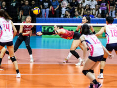 Súboj Creamline-Cignal Finals bol vyhlásený za PVL hru roka Cignal HD Spikers proti Creamline Cool Smashers počas PVL All-Filipino Conference Finals Game 2. –
