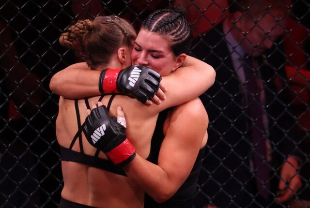 Súboj Ronda Rousey vs Gina Carano: Rousey vyhráva 17-sekundovým podaním | Správy o zmiešaných bojových umeniach
