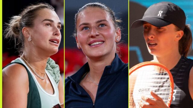 Swiatek & Gauff si vymenili miesta, Kostyuk +8, Rybakina znižuje vedenie Sabalenkovej
