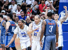 TNT, mínus dovoz, výfuky Meralco pre vedenie 2-1 semifinále Brandon Ganuelas-Rosser TNT vs Meralco Game 3 PBA semifinále