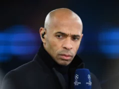 Thierry Henry a Presnel Kimpembe sú pripravení predstaviť trofej Ligy majstrov pred finále PSG proti Arsenalu Thierry Henry a Presnel Kimpembe sú pripravení predstaviť trofej Ligy majstrov pred finále PSG proti Arsenalu