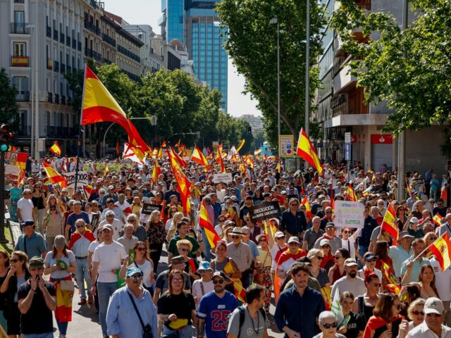 Tisíce ľudí pochodovali v Madride požadujúc odstúpenie španielskeho premiéra pre obvinenia z korupcie | Správy o protestoch

