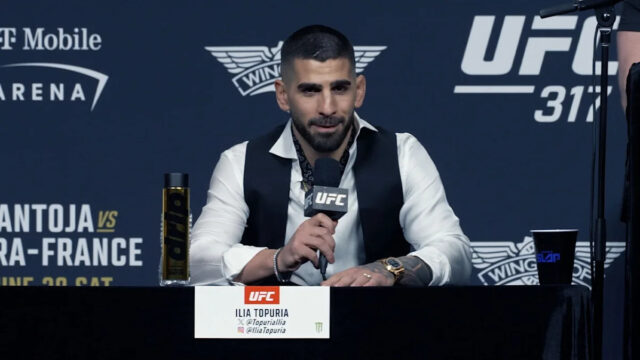 Tlačová konferencia UFC Freedom 250 s kompletnou kartou nastavenou na piatok
