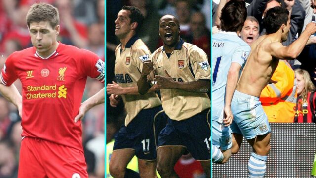 Top 10 zábehových momentov hodnotených ako Arsenal a City opäť idú
