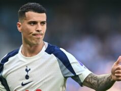 Tottenham sa pripravil na „útok“ Pedra Porra, pretože prestupová čiastka bola stanovená v rámci záujmu Man City Pedro Porro v akcii za Tottenham