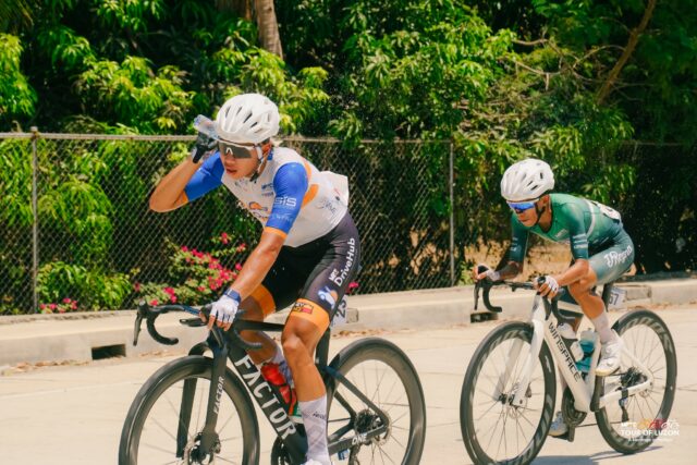 Nash Lim v ​​akcii počas MPTC Tour of Luzon.