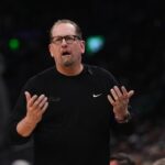NBA: Play-off-Philadelphia 76ers v Bostone Celtics