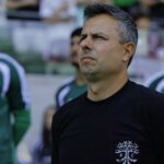 Tréner hasičov Austin FC Nico Estevez, športový riaditeľ Rodolfo Borrell