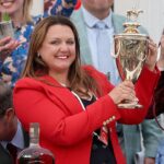 Trénerka Golden Tempo Cherie DeVauxová reflektuje historické víťazstvo v Kentucky Derby