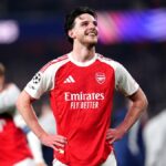 Declan Rice sa pozerá