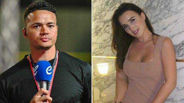 Jermaine Jenas a Anne Leplaideur
