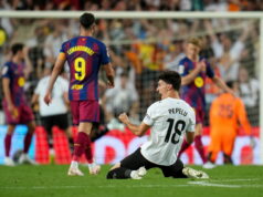 Valencia napriek víťazstvu nad Barcelonou zaostáva v ponuke Európy Valencia napriek víťazstvu nad Barcelonou zaostáva v ponuke Európy