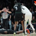 Victor Wembanyama vylúčil zápas 4 Playoffs NBA Spurs vs Timberwolves