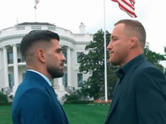 Video: Ilia Topuria a Justin Gaethje sa stretnú v Bielom dome Video: Ilia Topuria a Justin Gaethje sa stretnú v Bielom dome