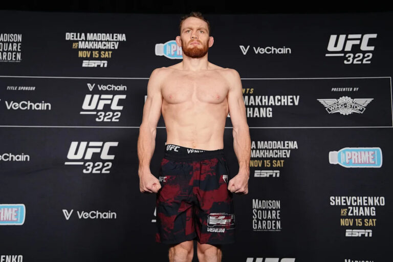 Video o vážení UFC Perth: Della Maddalena vs. Prates