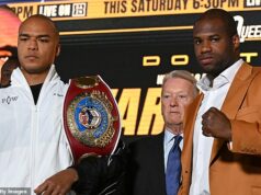 Víťaz Fabio Wardley vs Daniel Dubois je pripravený na kolíziu s Anthonym Joshuom alebo Tysonom Furym – a tu je dôvod, prečo je rada Franka Warrena „nežmurkaj“ neuveriteľne výstižná, píše JEFF POWELL Fabio Wardley (vľavo) a Daniel Dubois (vpravo) budú v sobotu večer bojovať o titul majstra sveta WBO