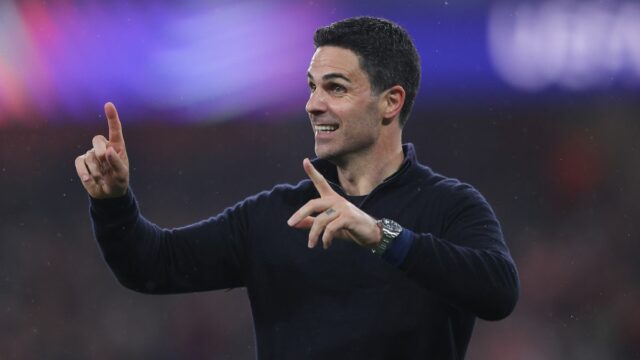 Mikel Arteta, hlavný tréner Arsenalu