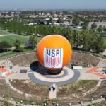 Vnútri tábora majstrovstiev sveta vo futbale USA v Orange County Great Park