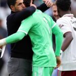 Mikel Arteta bol plný chvály na Davida Raya odkedy sa upísal Arsenalu