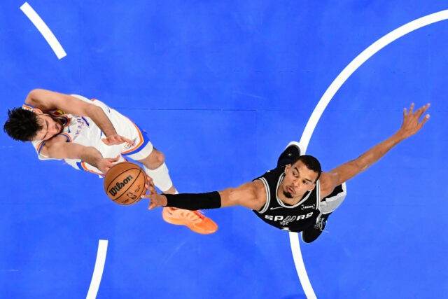 Zápasy finále Západnej konferencie play-off NBA proti víťazovi hromu Wembanyama 