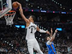 Wembanyama má skóre 33, keď Spurs roztrhli Thunder a vyrovnali play-off NBA | Basketbalové novinky Wembanyama má skóre 33, keď Spurs roztrhli Thunder a vyrovnali play-off NBA | Basketbalové novinky