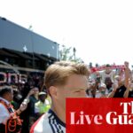 West Ham vs Leeds, bitka Ligy majstrov, Arsenal zdvihne nad hlavu trofej a Guardiola: Finále Premier League – naživo | Premier League