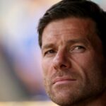 Xabi Alonso počas zápasu skupiny H majstrovstiev sveta klubov FIFA 2025 medzi Realom Madrid CF a Al Hilal.