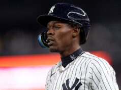 Yankees Jazz Chisholm Jr hovorí, že predmet v jeho uchu bola bavlna, nie AirPod Yankees Jazz Chisholm Jr hovorí, že predmet v jeho uchu bola bavlna, nie AirPod