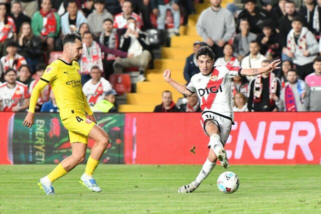 Záchranný bod Girony z Rayo Vallecano cez superhrdinu Cristhian Stuani
