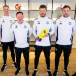 Michael Carrick a jeho zákulisný personál Manchestru United
