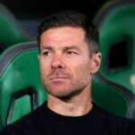 Xabi Alonso pred zápasom LaLiga EA Sports medzi Elche CF a Real Madrid CF.