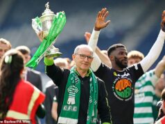 Zostať s Martinom O’Neillom by bolo pre Celtic vecou pohodlnosti… a je to cesta, ktorej sa klub musí vyhnúť, ak chce ukázať, že sa poučil zo svojich chýb. Martin O'Neill dostal do rúk Škótsky pohár po skompletizovaní pozoruhodného double