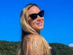 Zoznámte sa s Edersonovou plážovou manželkou, ktorá bude fandiť pri prvom prestupe Michaela Carricka z Man Utd Ederson počas zápasu Serie A Enilive Lazio-Atalanta na Stadio Olimpico.