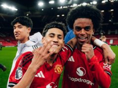 Zoznámte sa s dvoma neospevovanými hrdinami snahy Man United o slávu Youth Cupu – keď odhalia prekvapivé hviezdy prvého tímu, ktoré ich mentorovali. Yuel Helafu (vpravo) hovoril pre Daily Mail Sport pred finále FA Youth Cup proti Man City